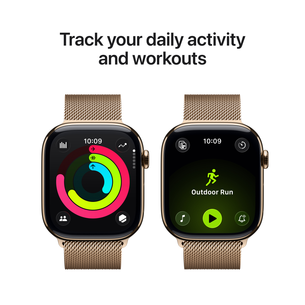 Apple Watch Series 11 Titanium Case with Milanese Loop (GPS + Celullar)