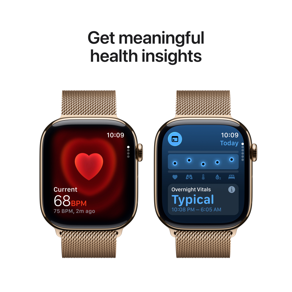 Apple Watch Series 11 Titanium Case with Milanese Loop (GPS + Celullar)