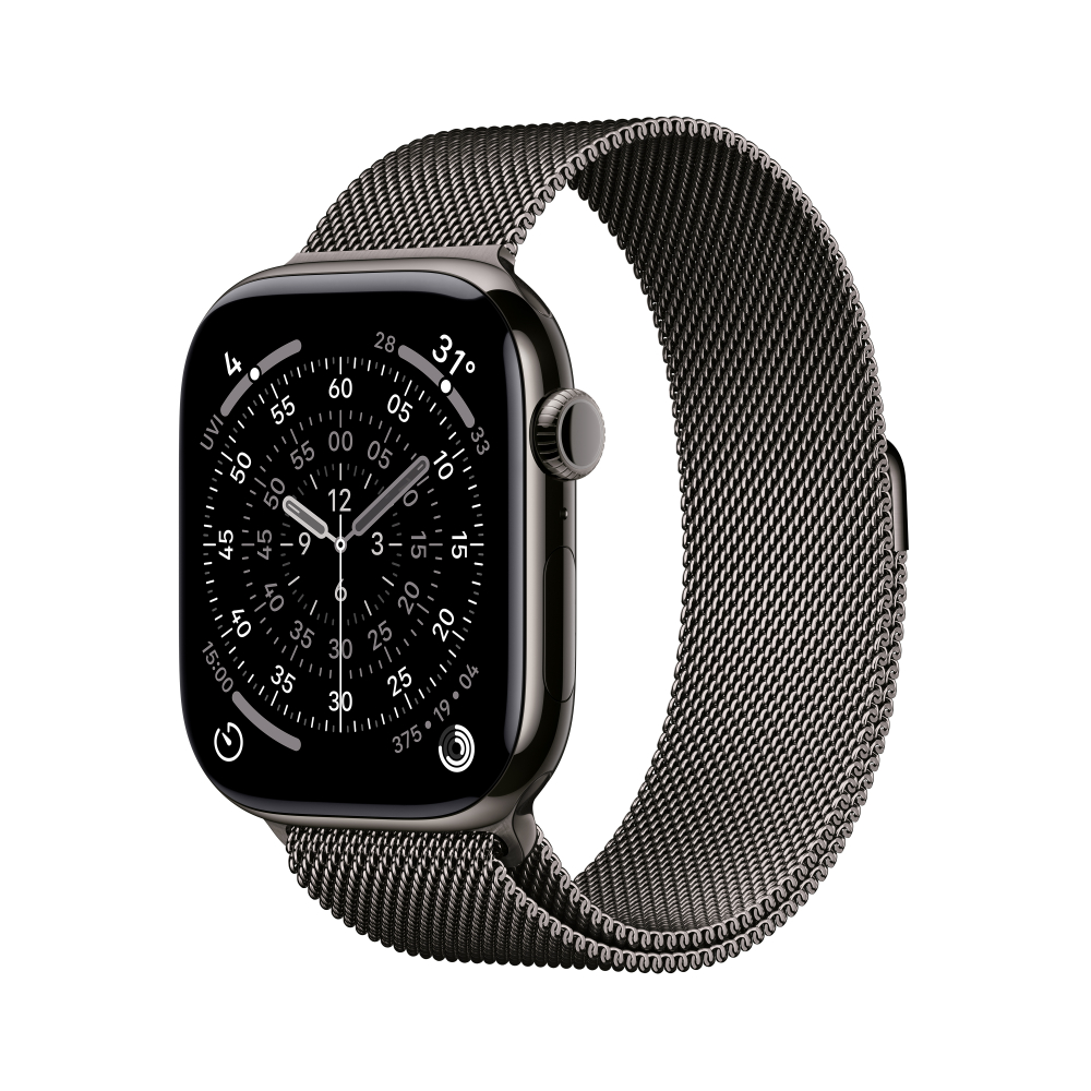 Apple Watch Series 11 Titanium Case with Milanese Loop (GPS + Celullar)
