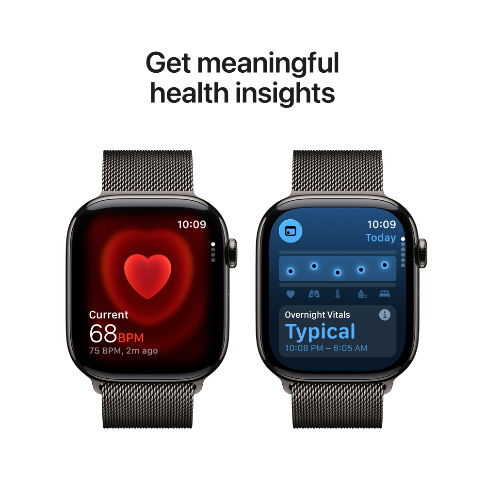 Apple Watch Series 11 Titanium Case with Milanese Loop (GPS + Celullar)