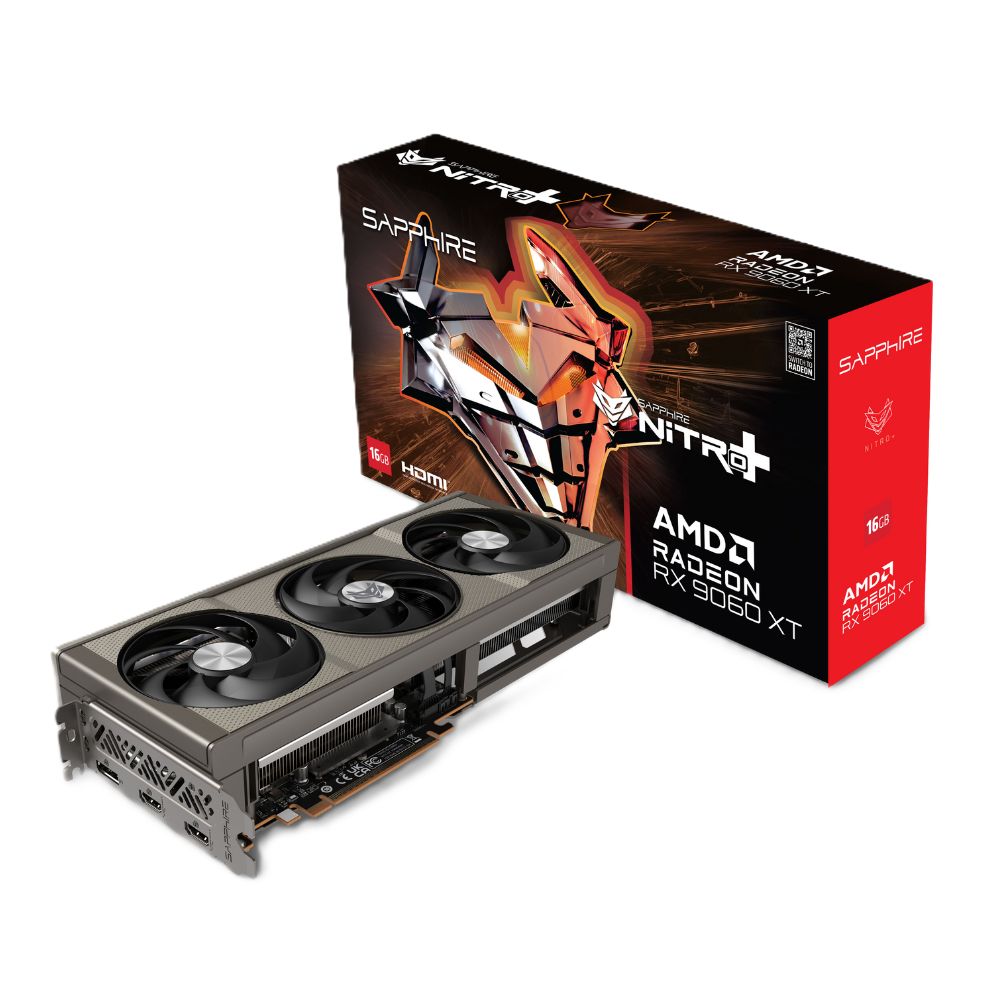 Sapphire Radeon RX 9060 XT OC NITRO+ 16GB