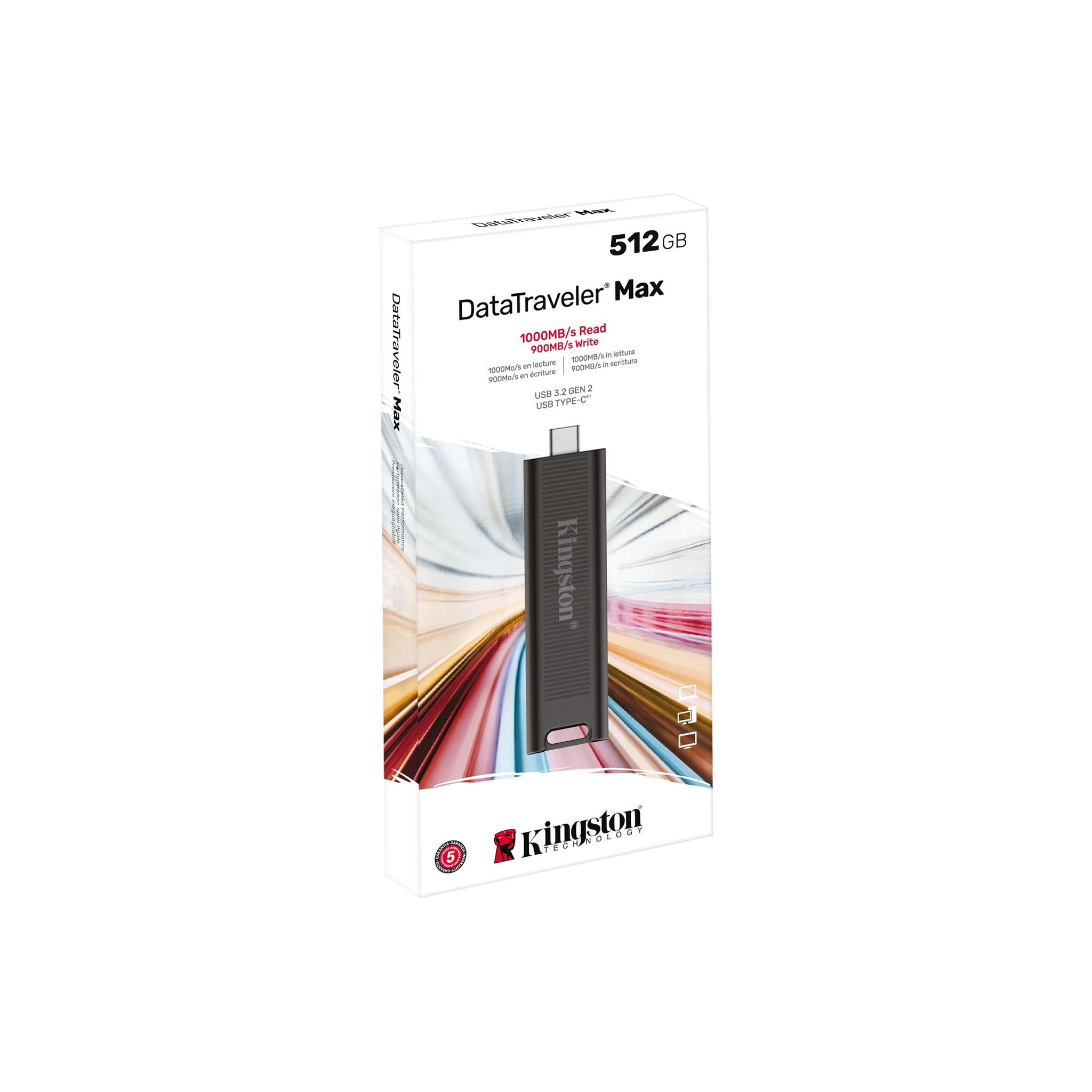 KINGSTON Data Traveler Max USB-C Flash Drive | USB 3.2 Gen2