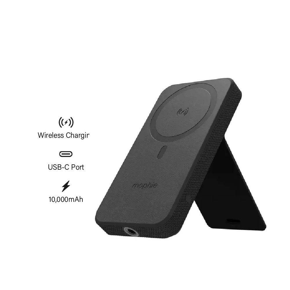 Mophie Snap+ Powerstation Stand 10,000mAh MagSafe Wireless Charging PowerBank | Snap Adapter included | Built in Stand