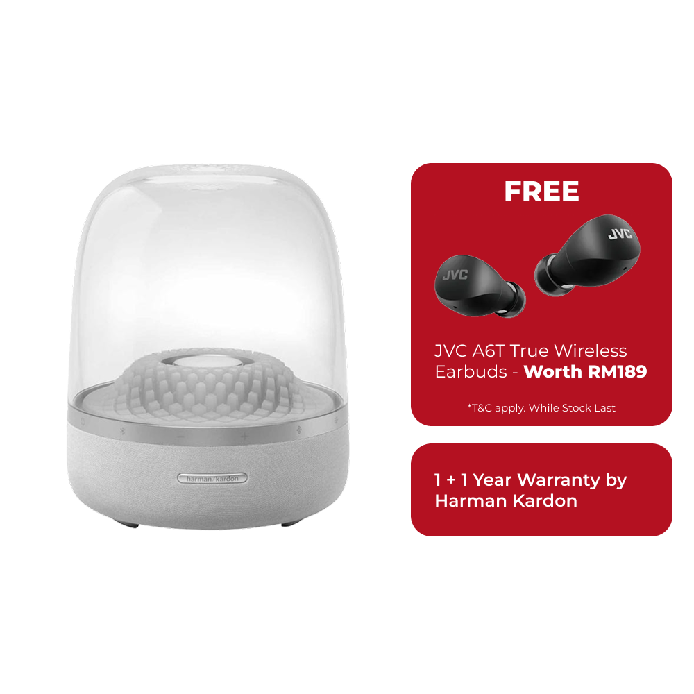 (Online Exclusive) Harman Kardon Aura Studio 4 Free JVC A6T True Wireless Earbuds