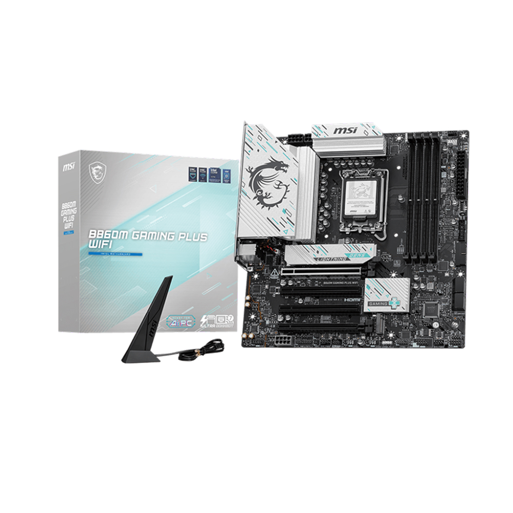MSI B860M GAMING PLUS WIFI mATX Motherboard