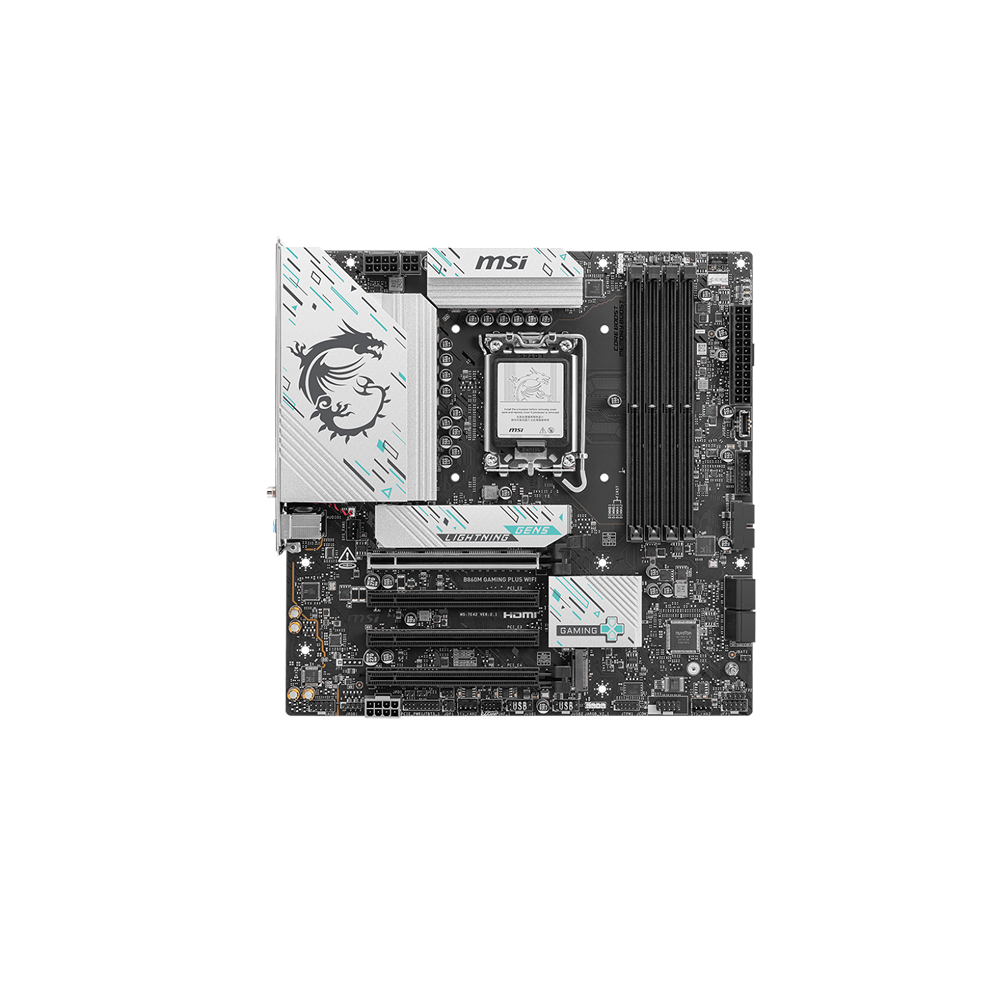 MSI B860M GAMING PLUS WIFI mATX Motherboard