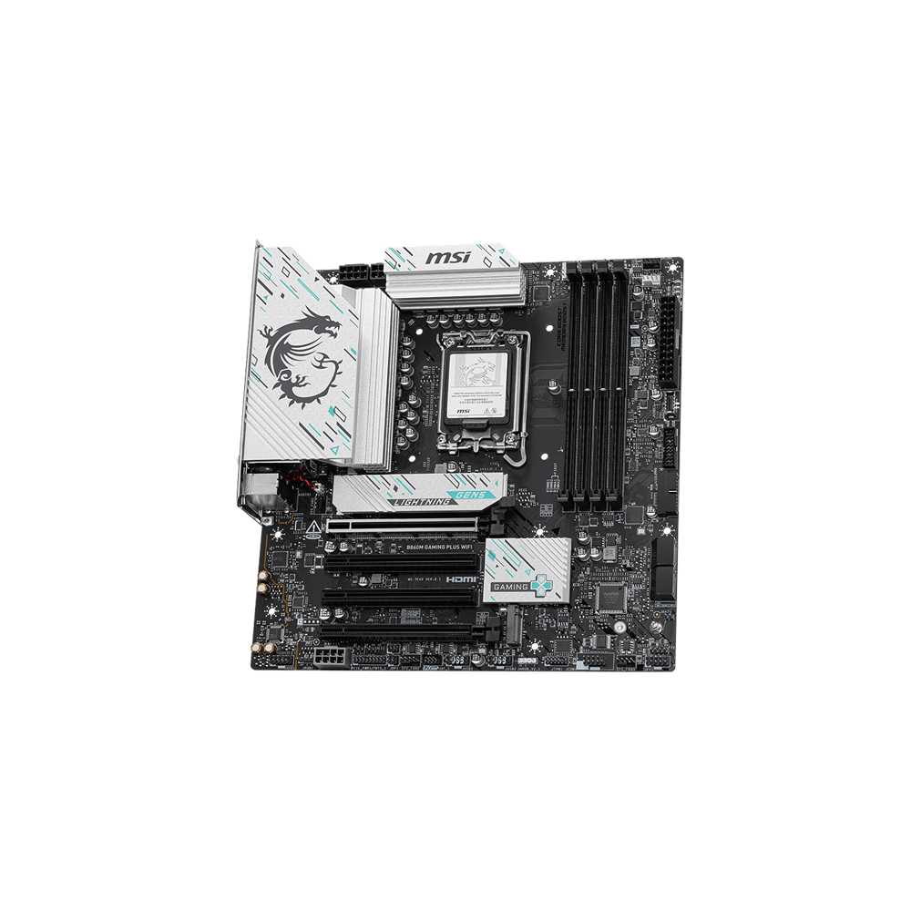 MSI B860M GAMING PLUS WIFI mATX Motherboard