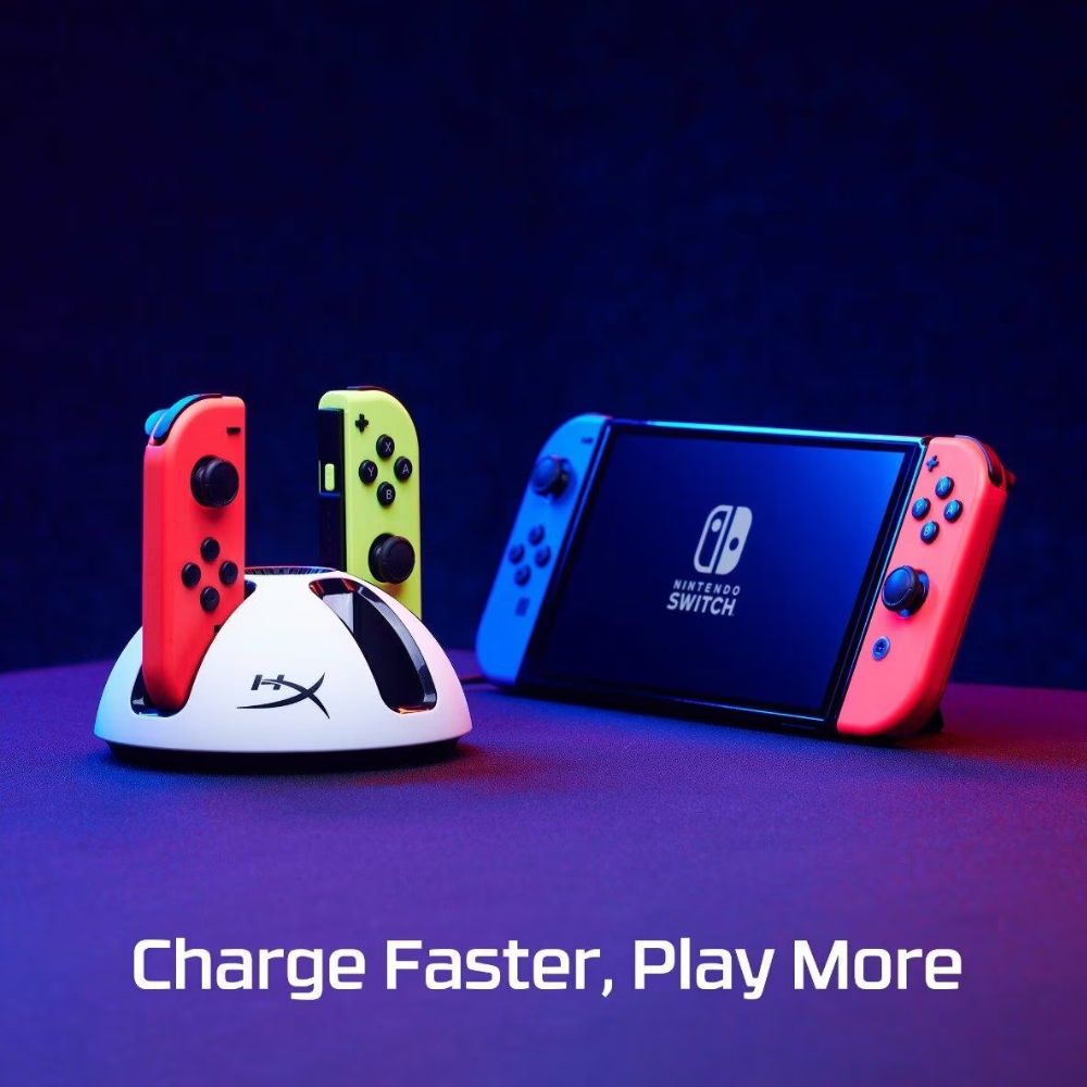HyperX ChargePlay Quad 2-Nitendo Switch