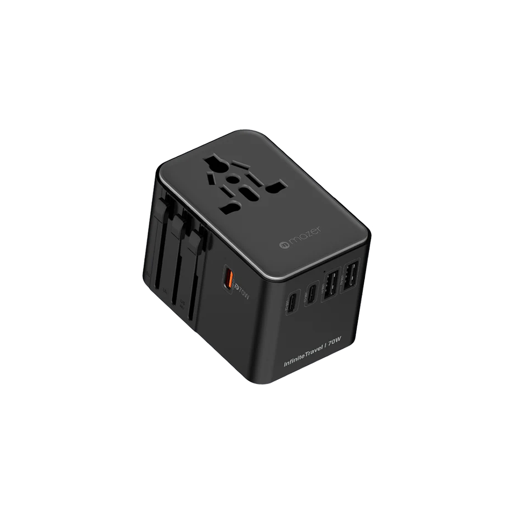 Mazer Infinite Travel 70W Universal Adapter Charger
