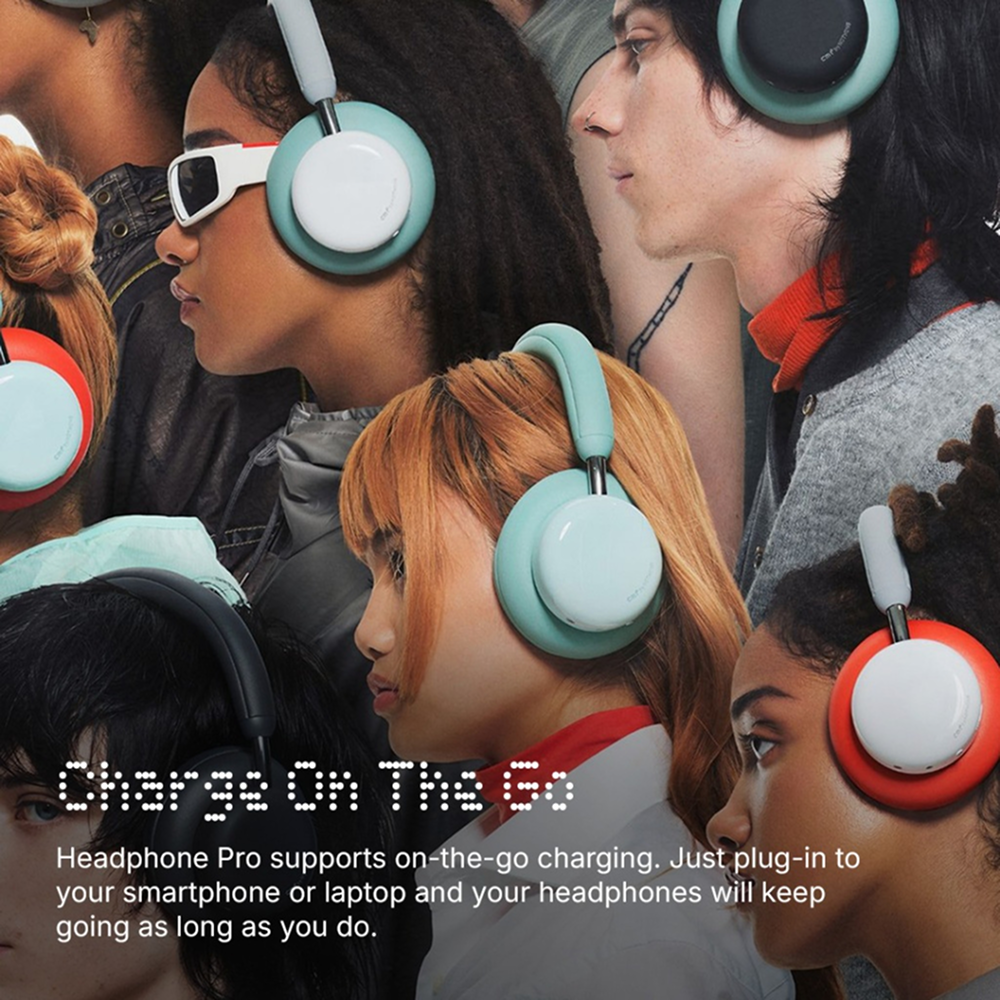 CMF Headphone Pro | Expressive design interchangeable cushions | On-device Controls | Hybrid ANC | 100 hrs