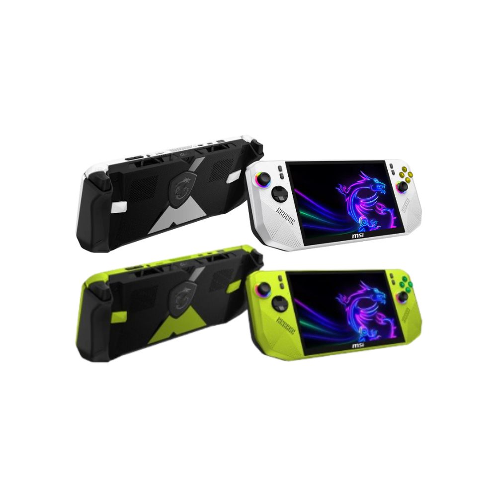 MSI Claw A8 BZ2EM-027/028MY Polar Tempest/Neon Green Edition Gaming Console | AMD Ryzen Z2 Extreme