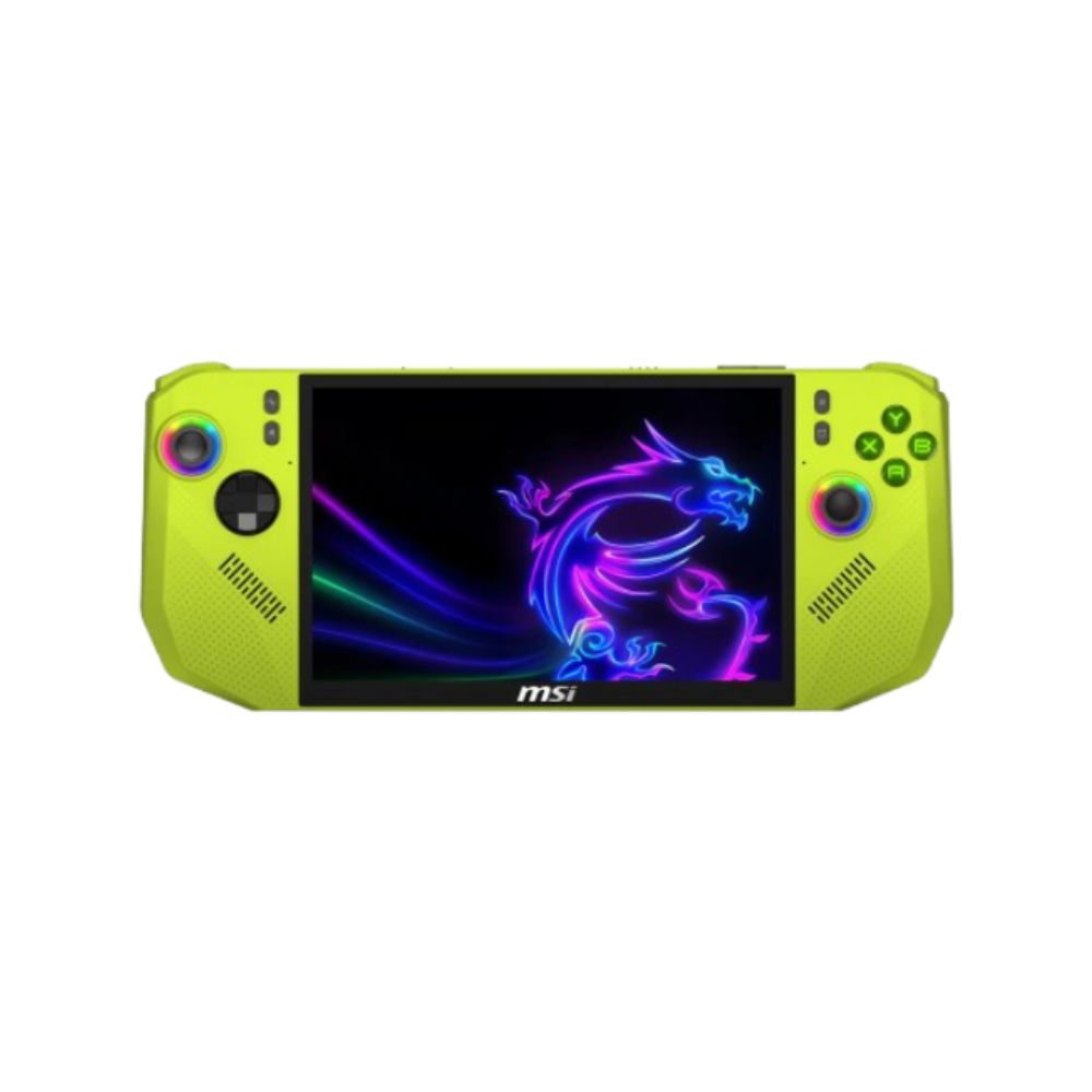 MSI Claw A8 BZ2EM-027/028MY Polar Tempest/Neon Green Edition Gaming Console | AMD Ryzen Z2 Extreme