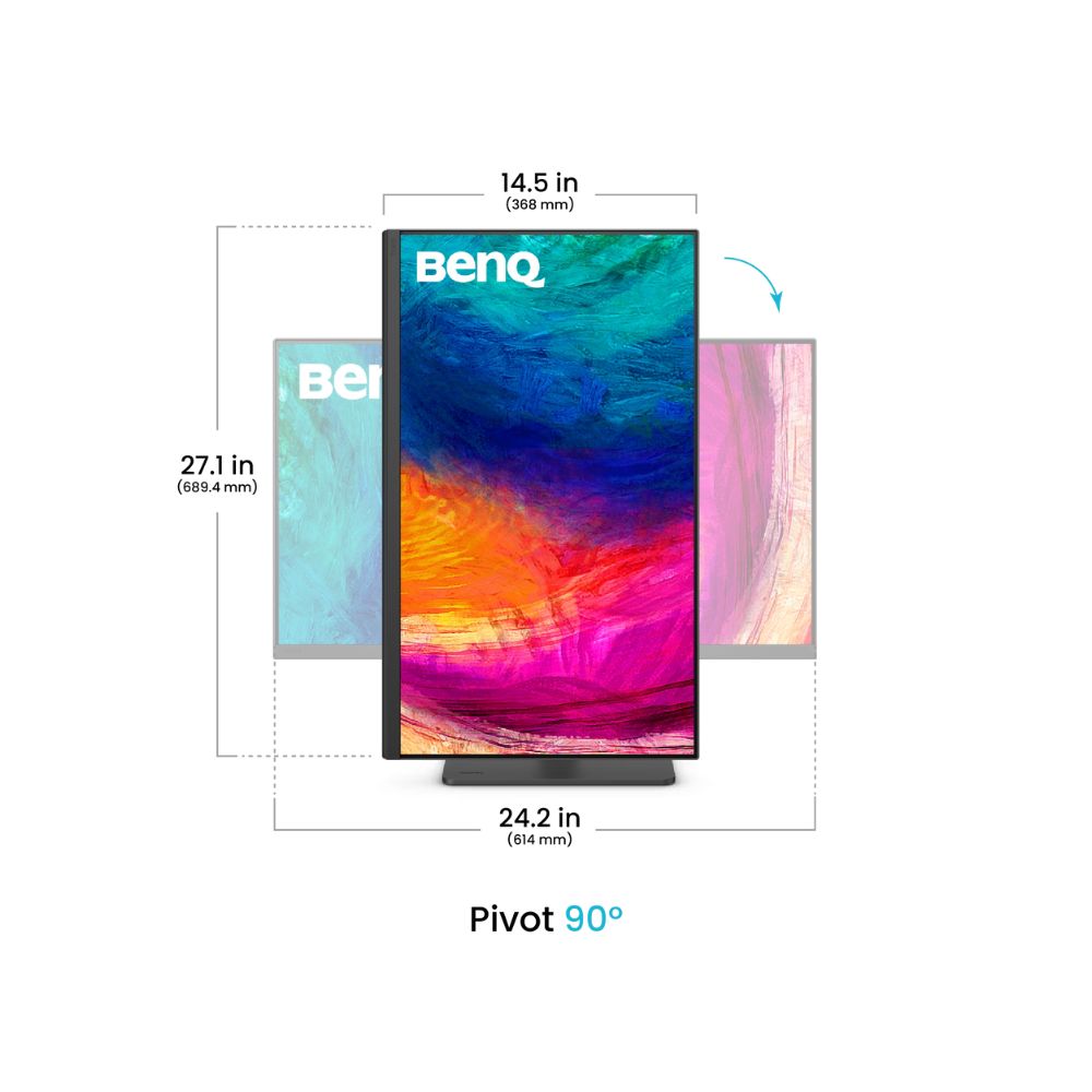 BenQ PD2706QN DesignVue 27" Monitors | 2560 x 1440