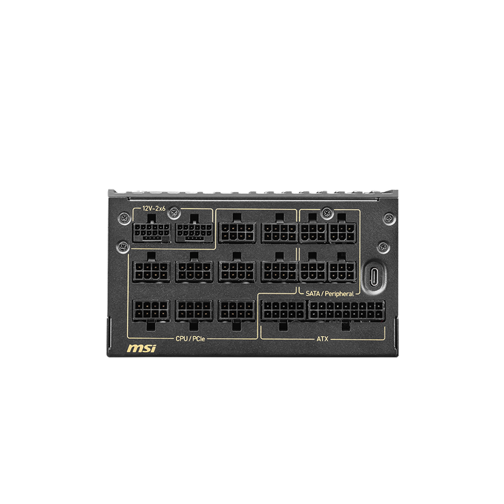 MSI MEG Ai1600T PCIE5 TITANIUM Power Supply
