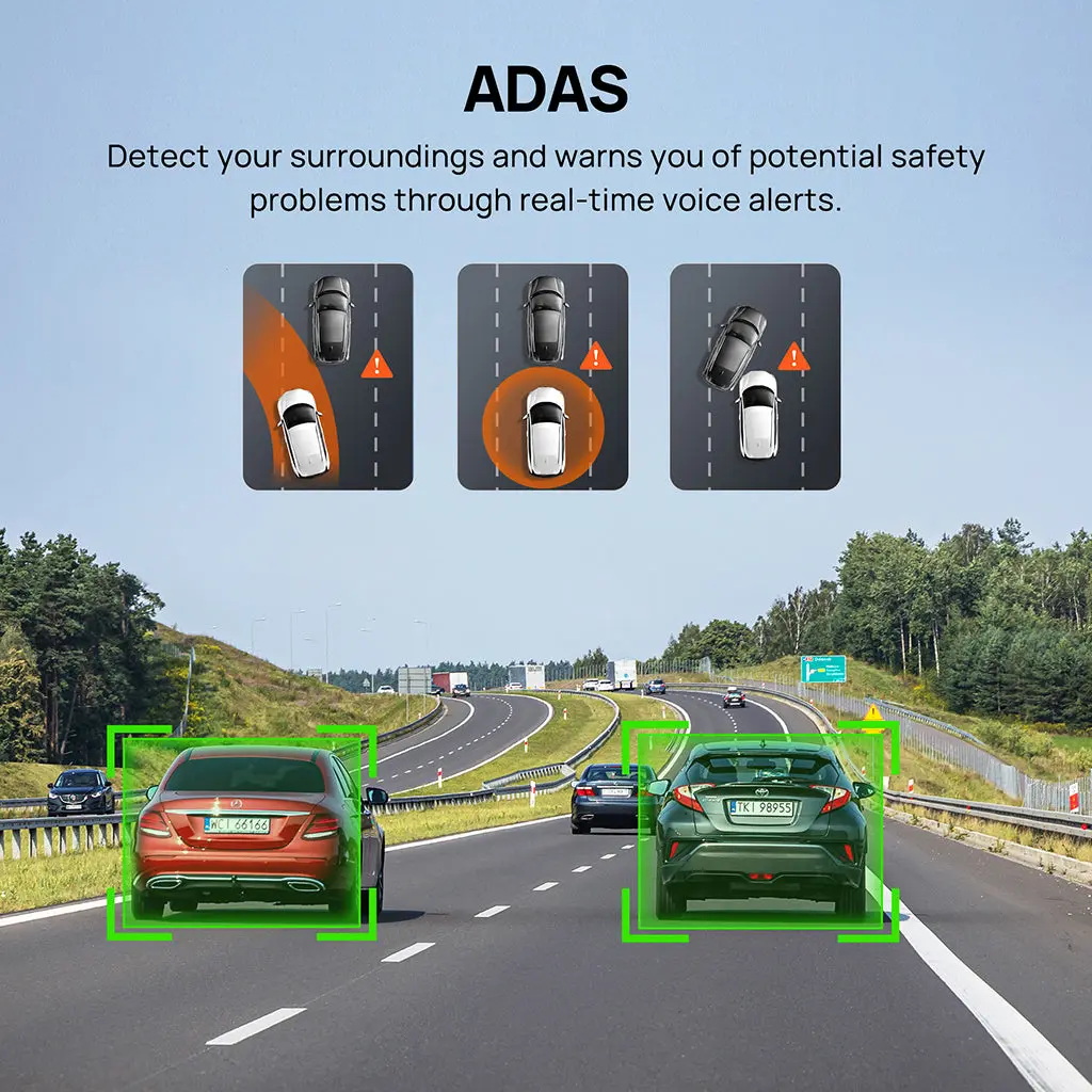 70mai A510 Dash Cam | 2.7K HD Resolution