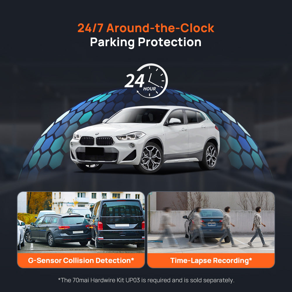 70mai A800SE 4K Dashcam 4G