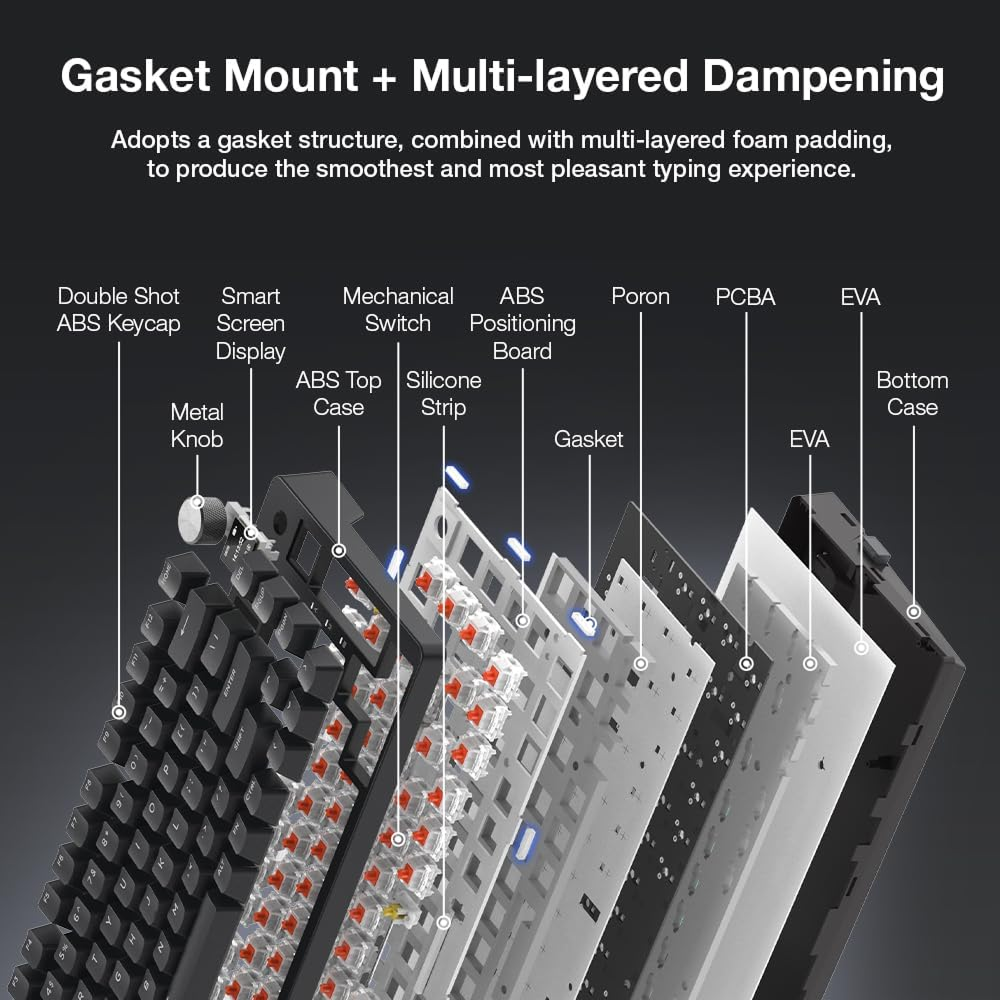 Tecware Phantom S 75% Gasket-Mounted Mechanical Keyboard