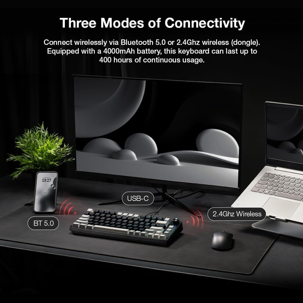 Tecware Phantom S 75% Gasket-Mounted Mechanical Keyboard