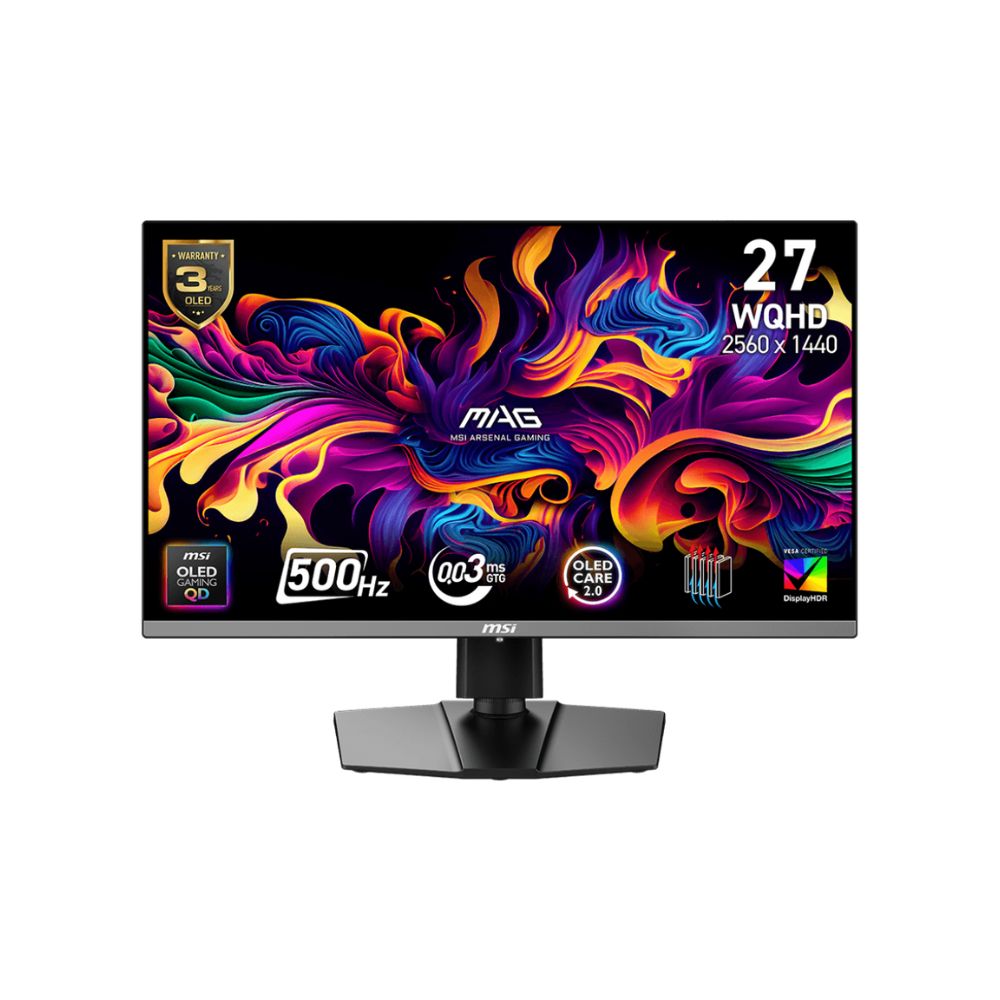 MSI MAG 272QP QD-OLED X50 26.5" Gaming Monitor | 2560 x 1440