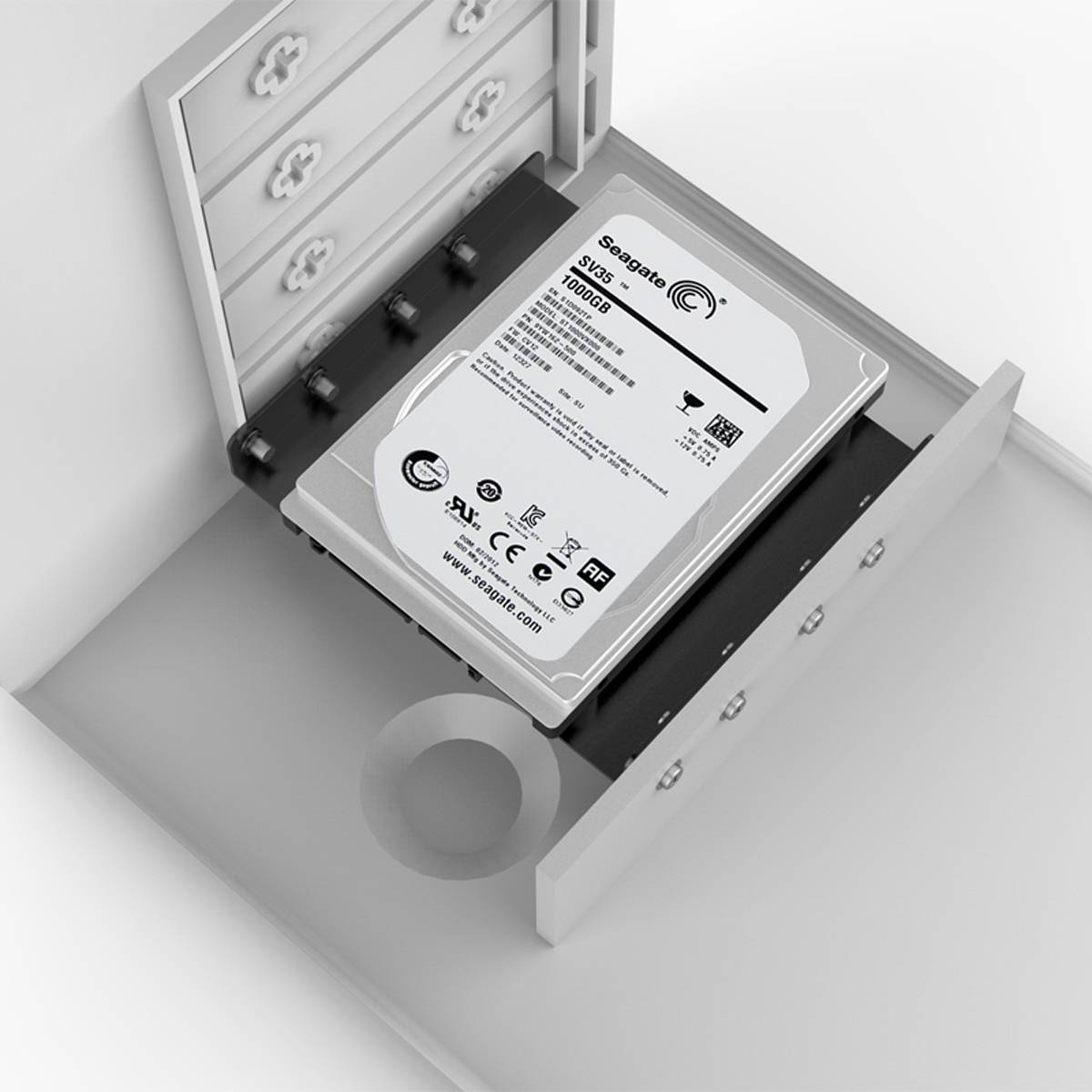 Orico HB-325 3.5" Slot Metal Bracket | Compatible with 2.5" HDD/SSD