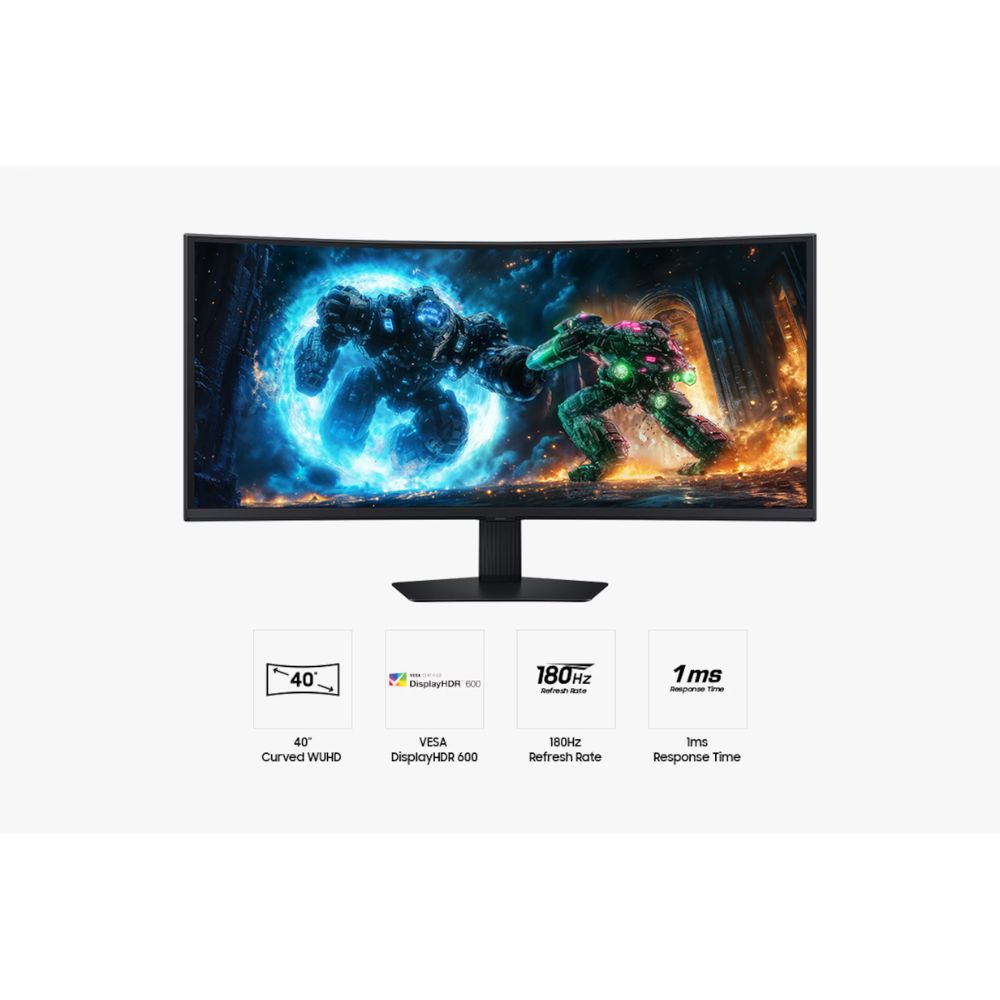 Samsung Odyssey LS40FG752EEXXS G7 G75F 40" Gaming Curved Monitor | 5120 x 2160