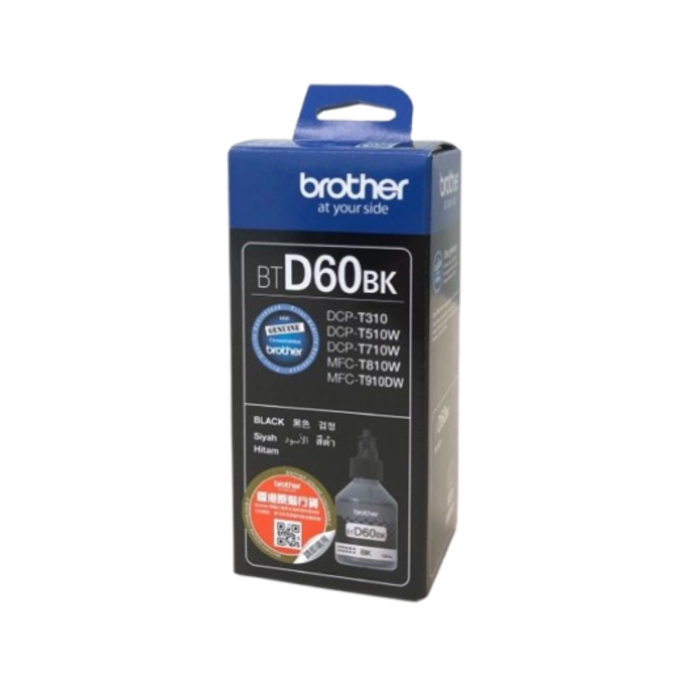 Brother BTD60BK Black Ink