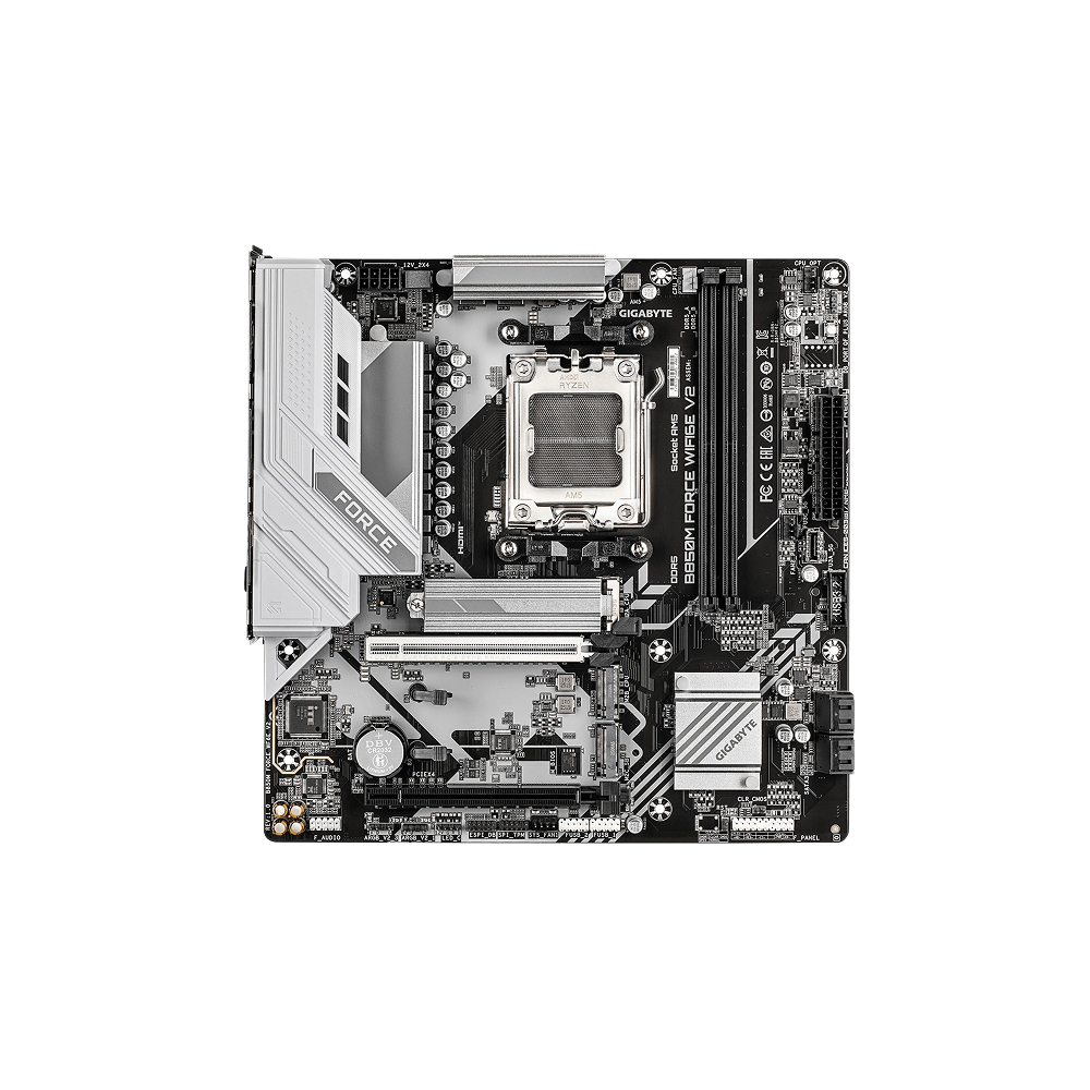 Gigabyte B850M FORCE WIFI6E V2 mATX Motherboard