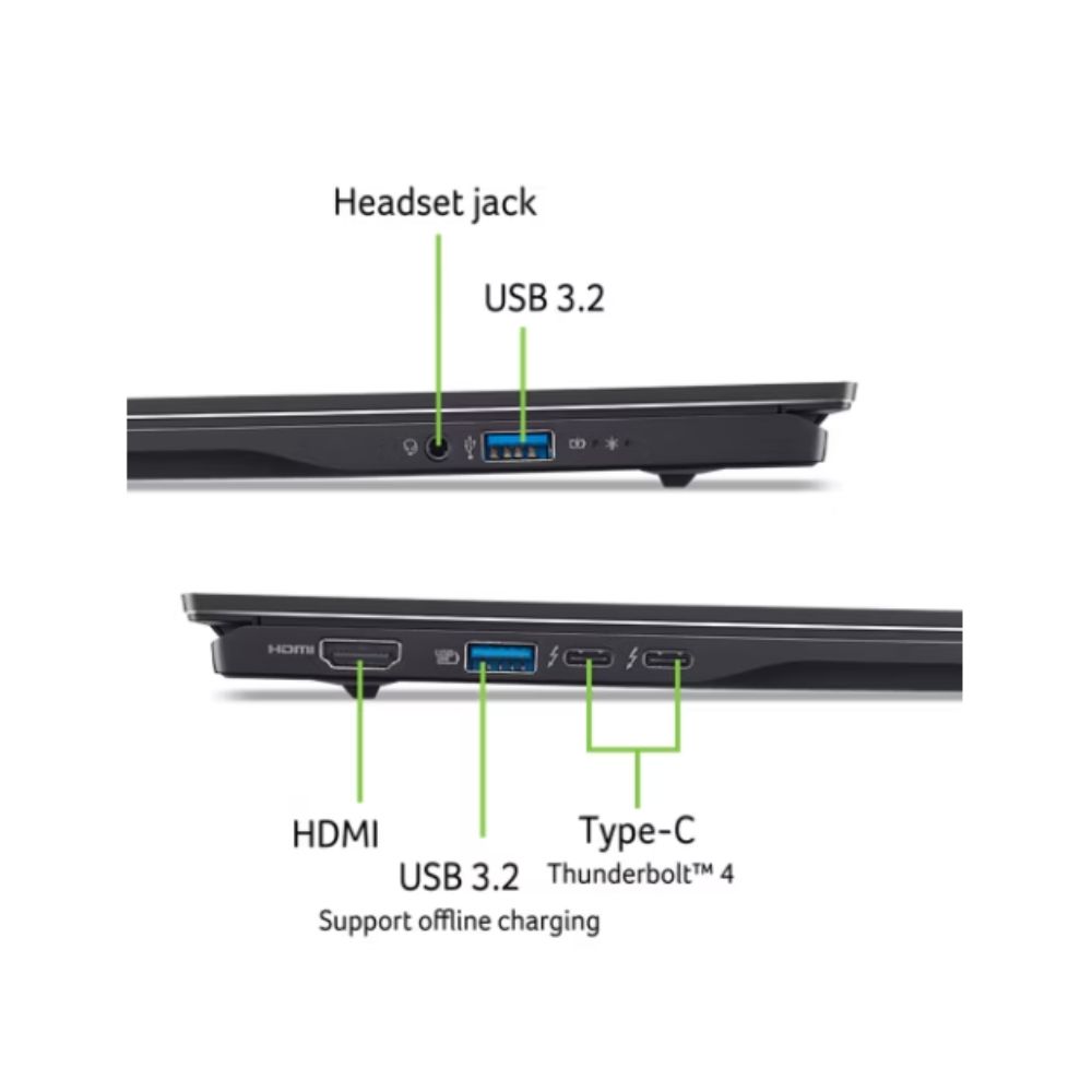 Acer Swift 16 SF16-51-70JE AI Laptop | Intel Core Ultra 7 258V