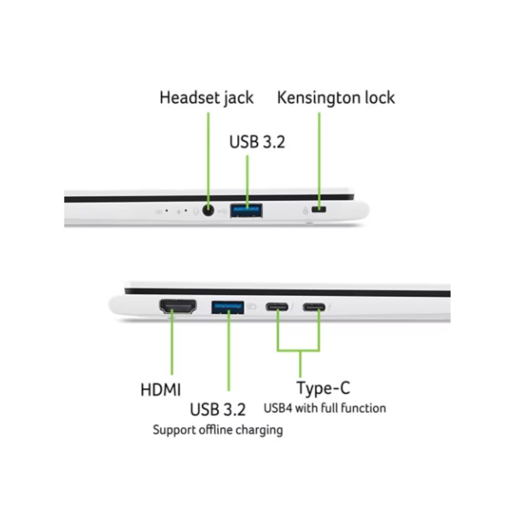 Acer Swift Edge 14 SFE14-51T-960E AI Laptop | Intel EVO Core Ultra 9 288V