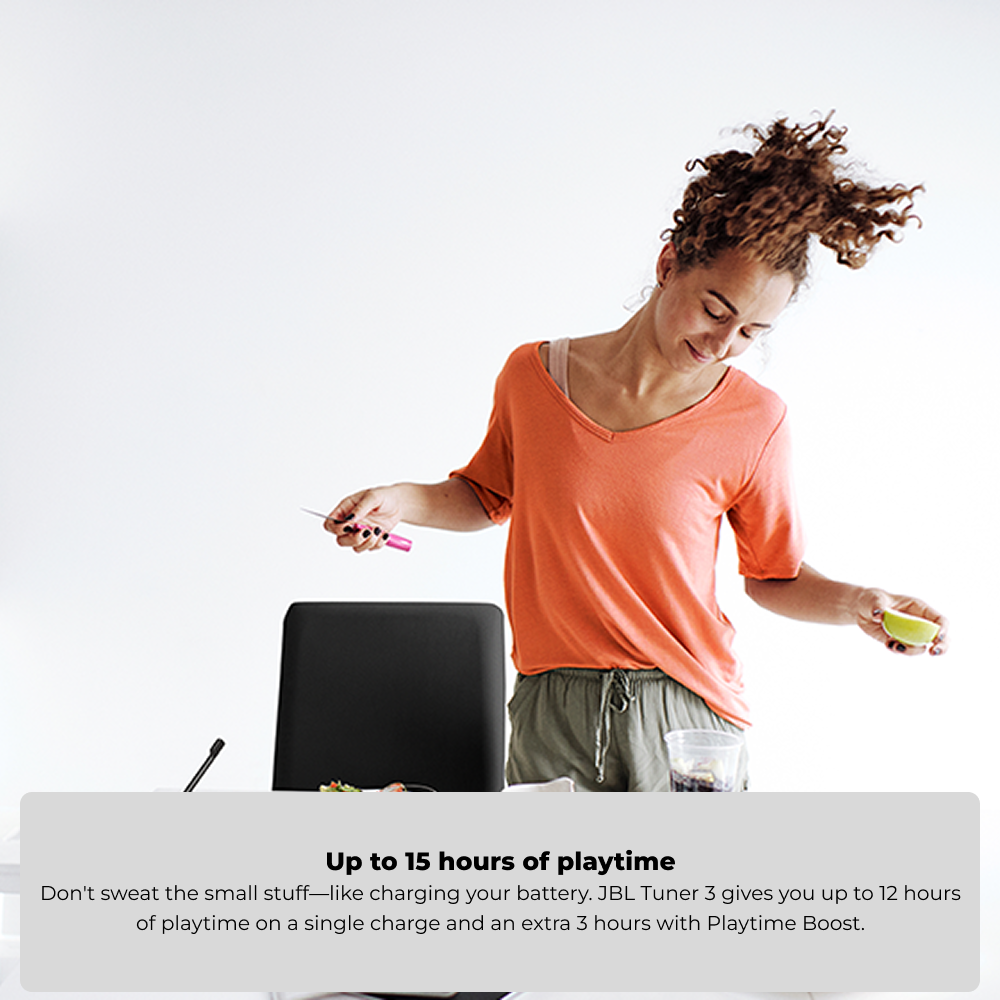 JBL Tuner 3 Portable DAB/DAB+/FM radio and Bluetooth speaker