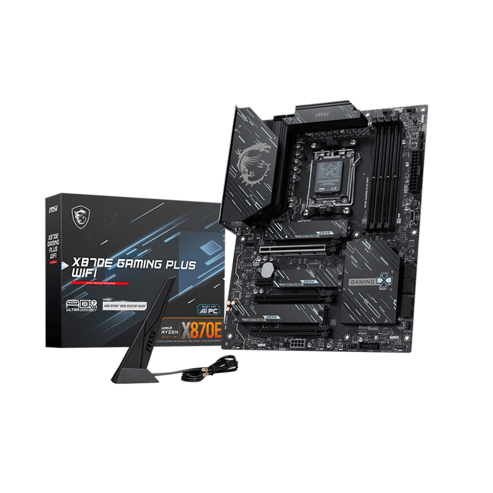 MSI X870E GAMING PLUS WIFI ATX Motherboard