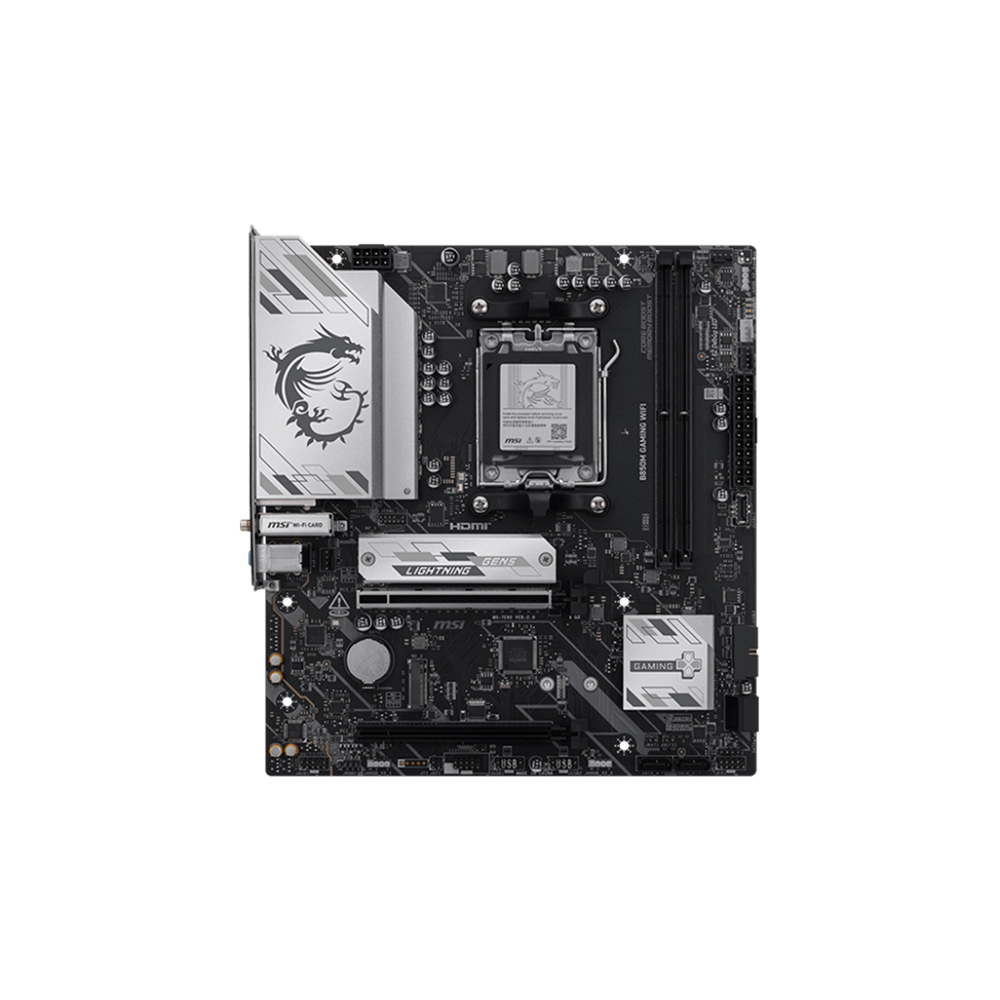 MSI B850M GAMING WIFI mATX Motherboard