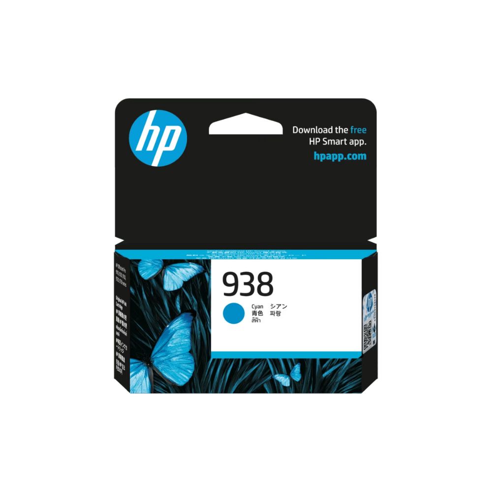 HP 938 Black/Cyan/Magenta/Yellow Original Ink Cartridge