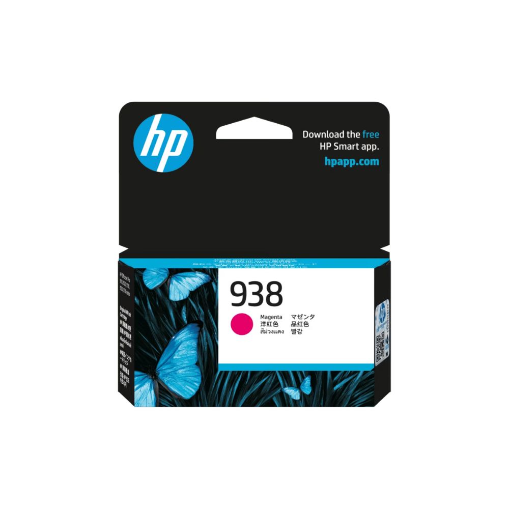 HP 938 Black/Cyan/Magenta/Yellow Original Ink Cartridge
