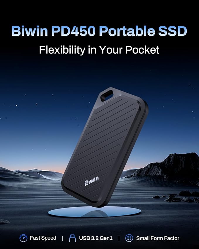 BIWIN Rugged PD450 External SSD (1TB)