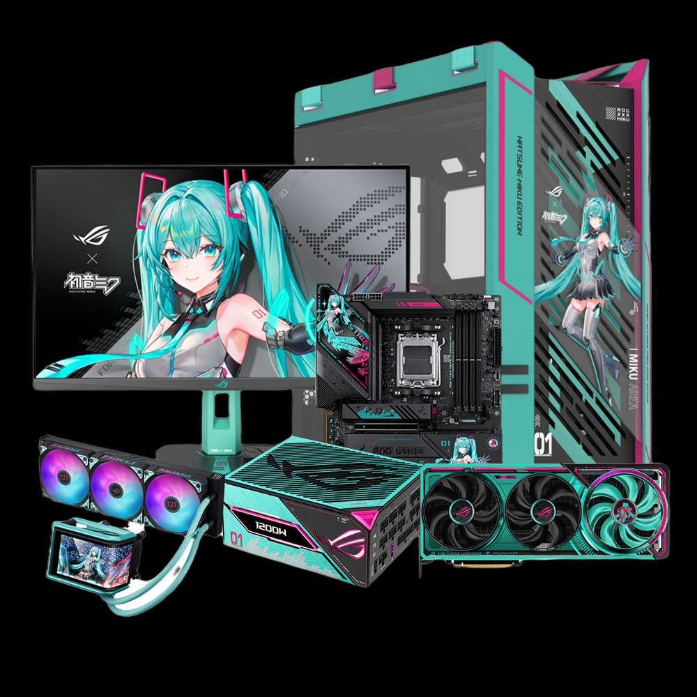 ASUS ROG x Hatsune Miku Edition - PC Build Package (Powered by ASUS)