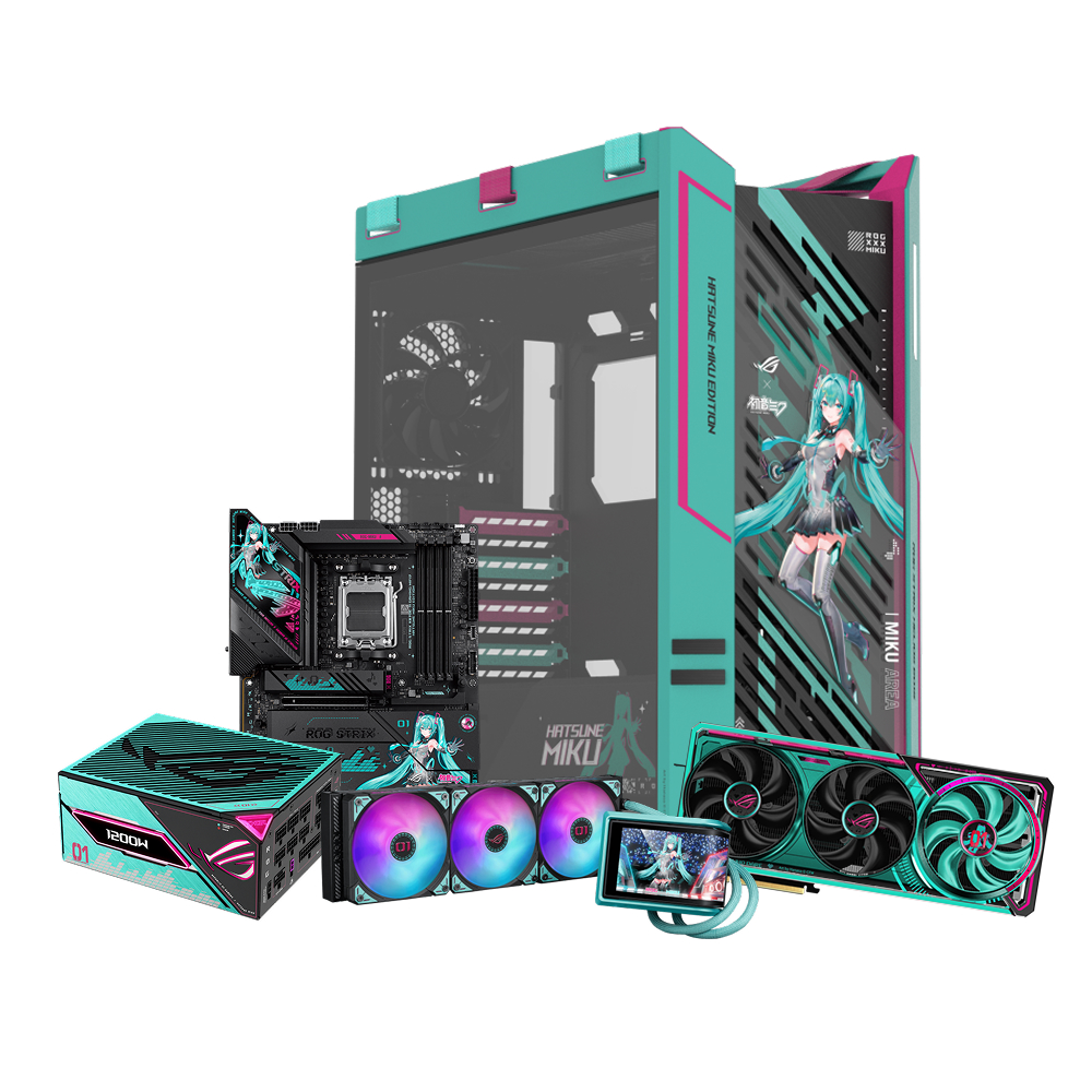 ASUS ROG x Hatsune Miku Edition - PC Build Package (Powered by ASUS)