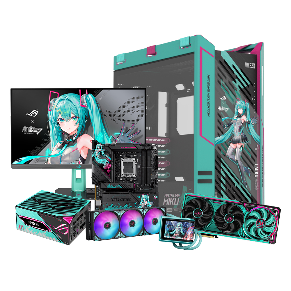 ASUS ROG x Hatsune Miku Edition - PC Build Package (Powered by ASUS)
