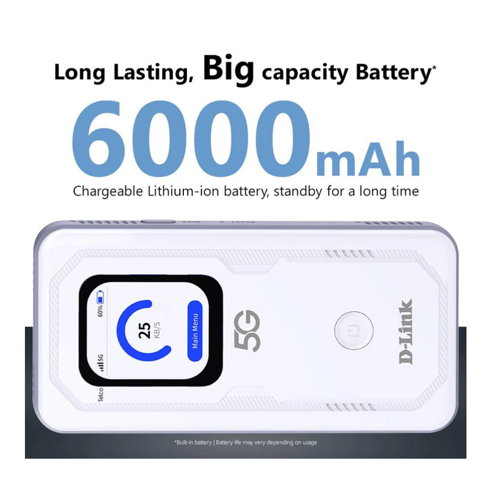 D-Link DWR-U2100 5G NR MiFi Router