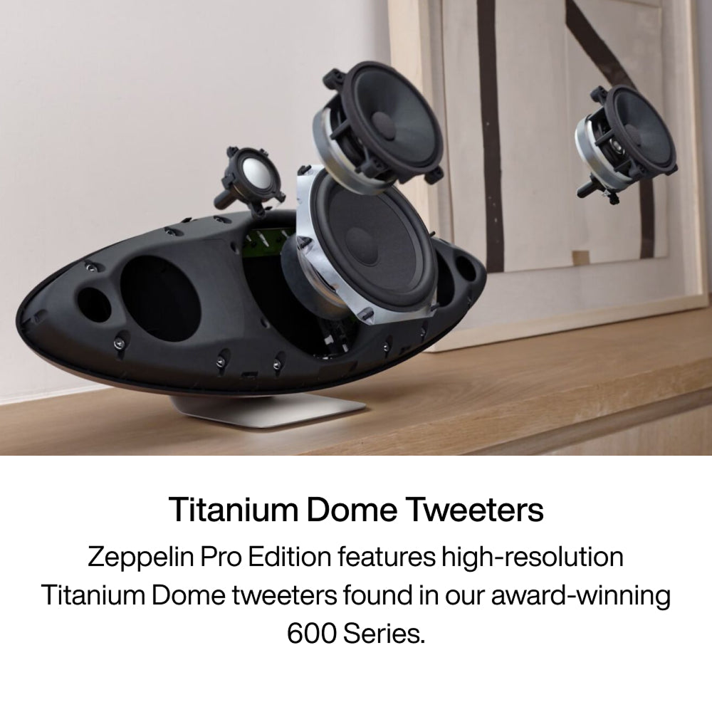 B&W Bowers & Wilkins Zeppelin Pro Beautiful design meets best-in-class sound