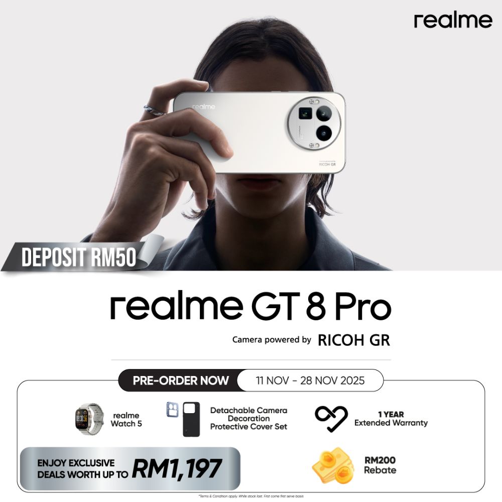 [ DEPOSIT RM50 ] realme GT 8 Pro