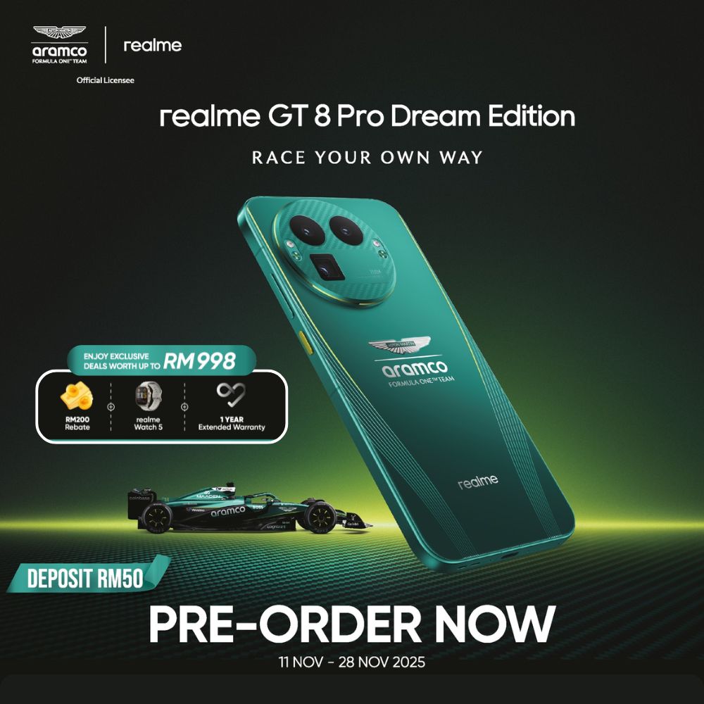[ DEPOSIT RM50 ] realme GT 8 Pro Dream Edition