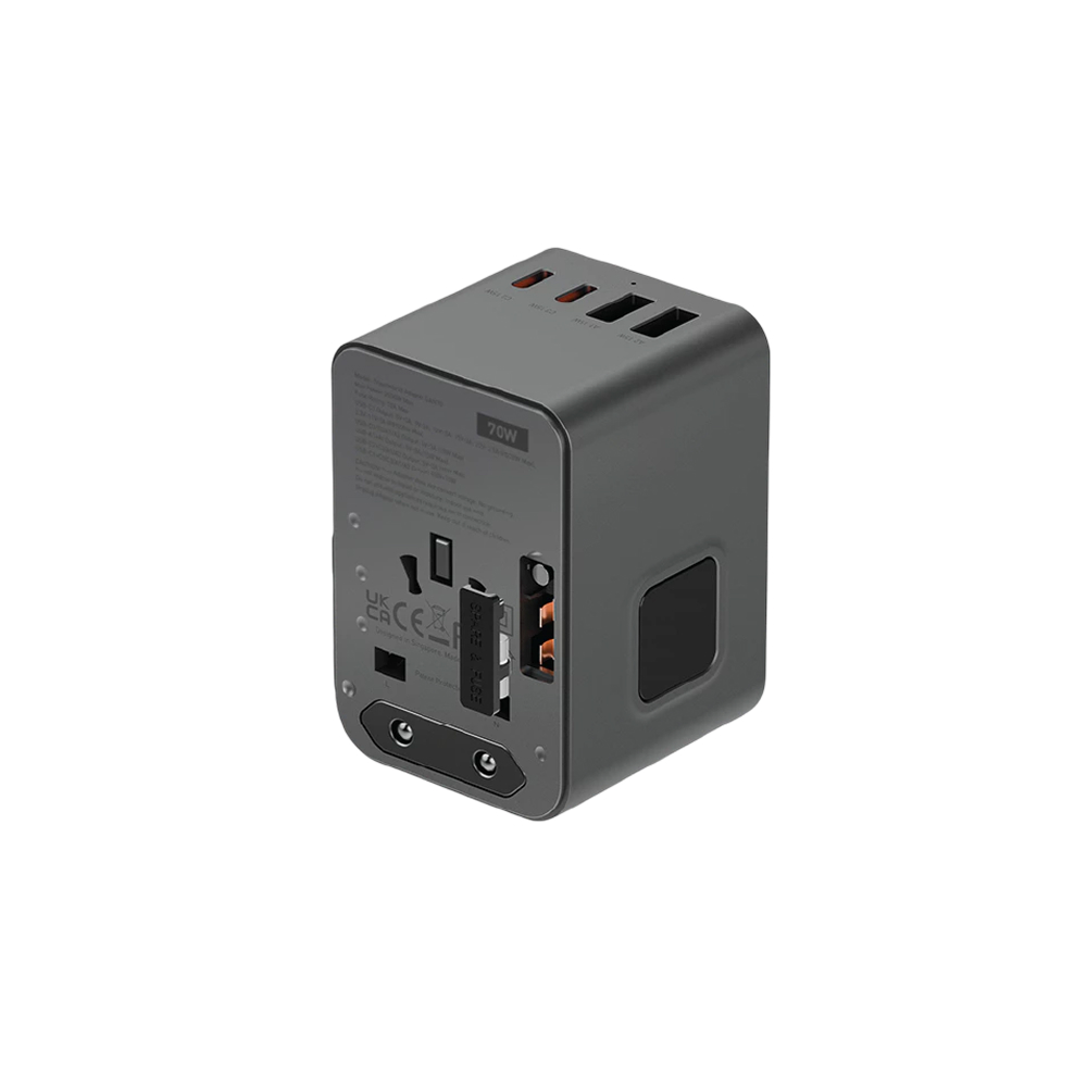 Energea TravelWorld Adapter GaN 70