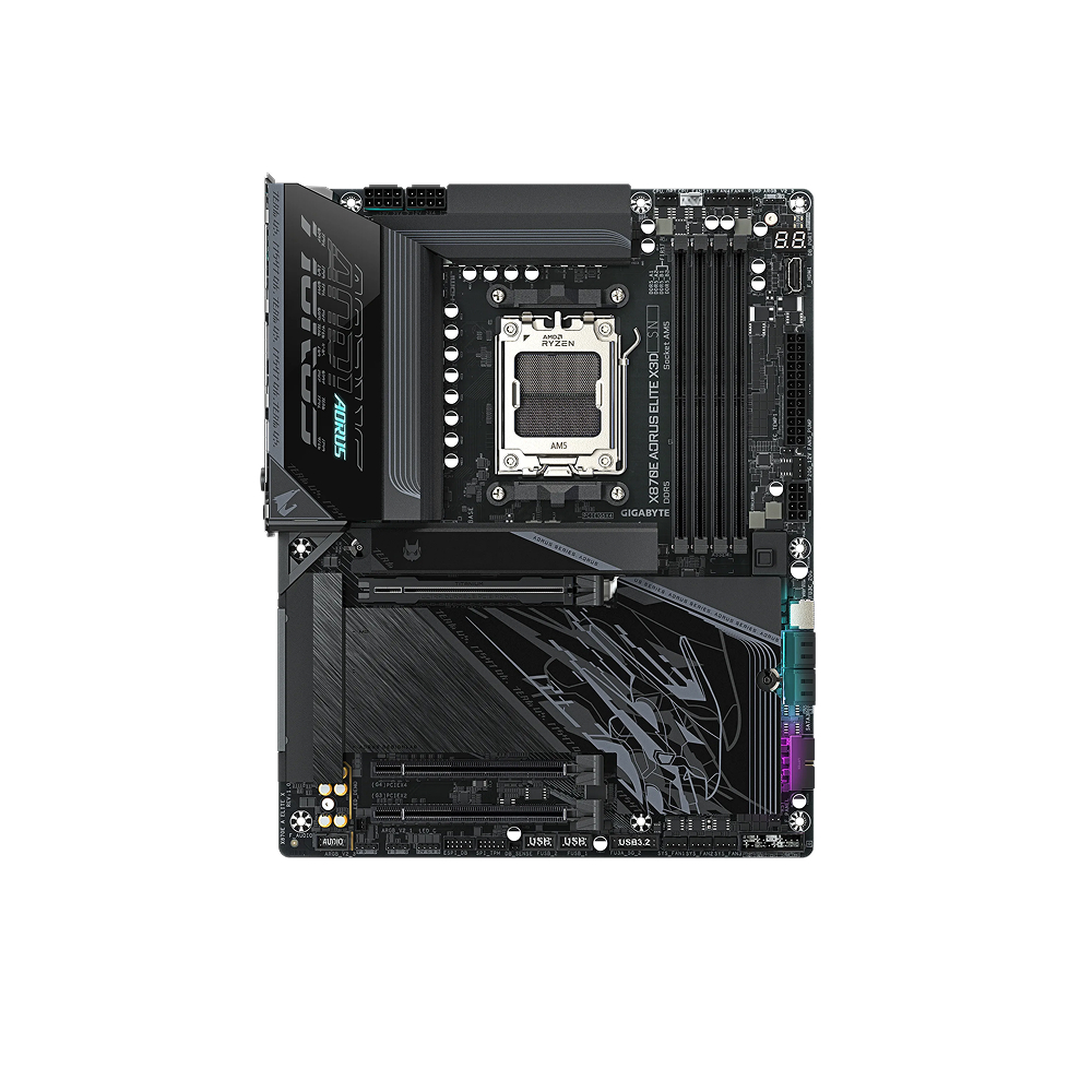 Gigabyte X870E AORUS ELITE X3D ATX Motherboard
