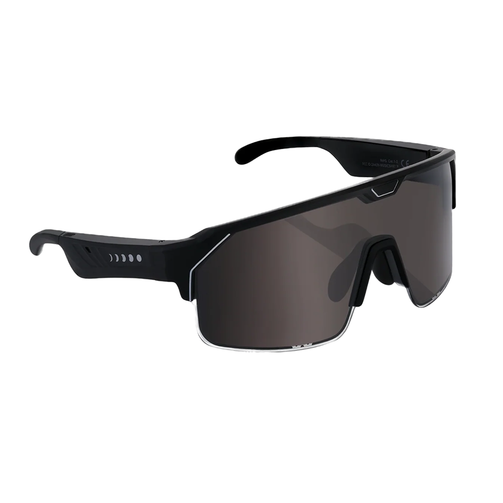 Chamelo Sport Music Shield Tint-adjustable sports sunglasses with built-in audio