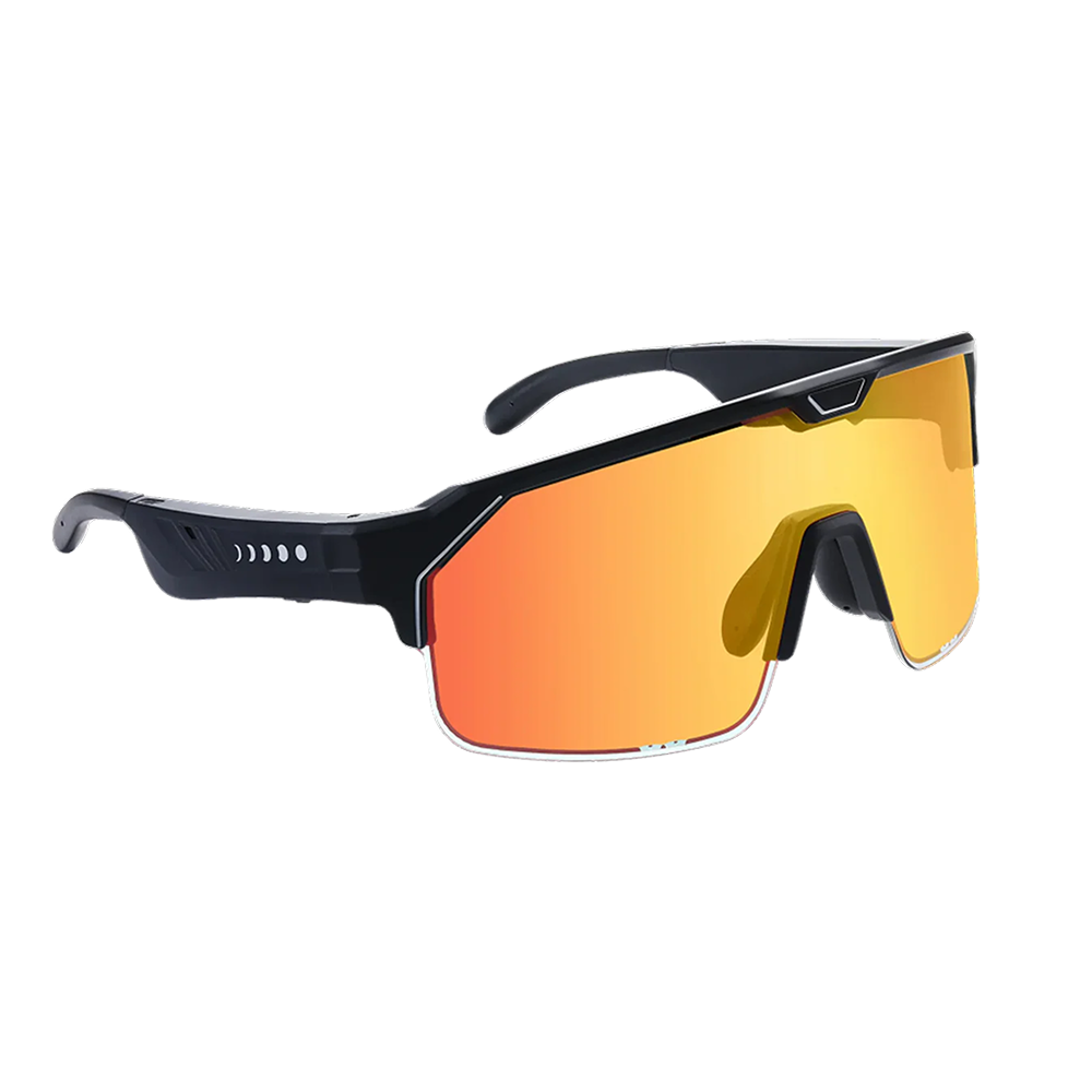 Chamelo Sport Music Shield Tint-adjustable sports sunglasses with built-in audio