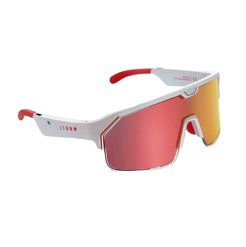 Chamelo Sport Music Shield Tint-adjustable sports sunglasses with built-in audio