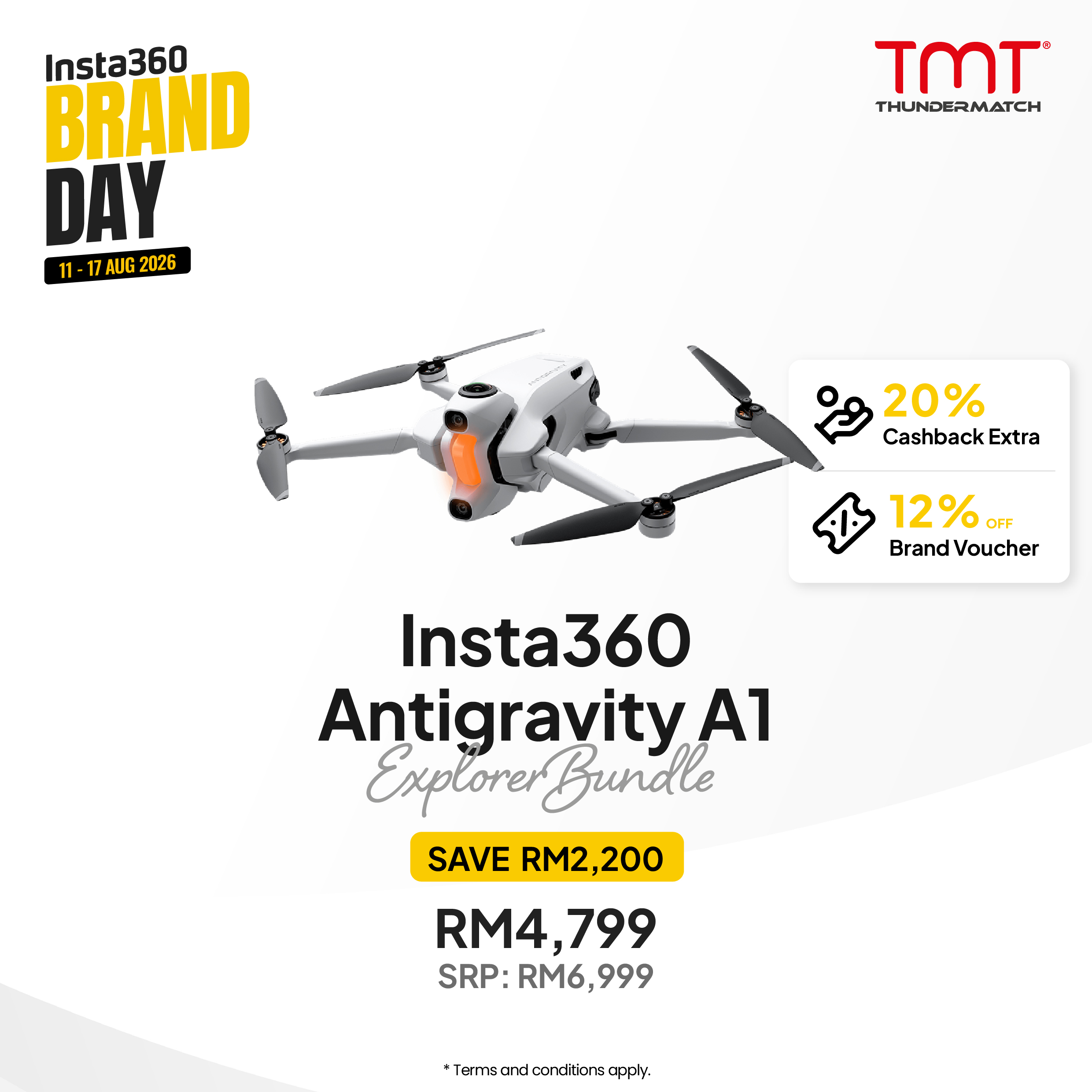 Insta360 Antigravity A1 Drone