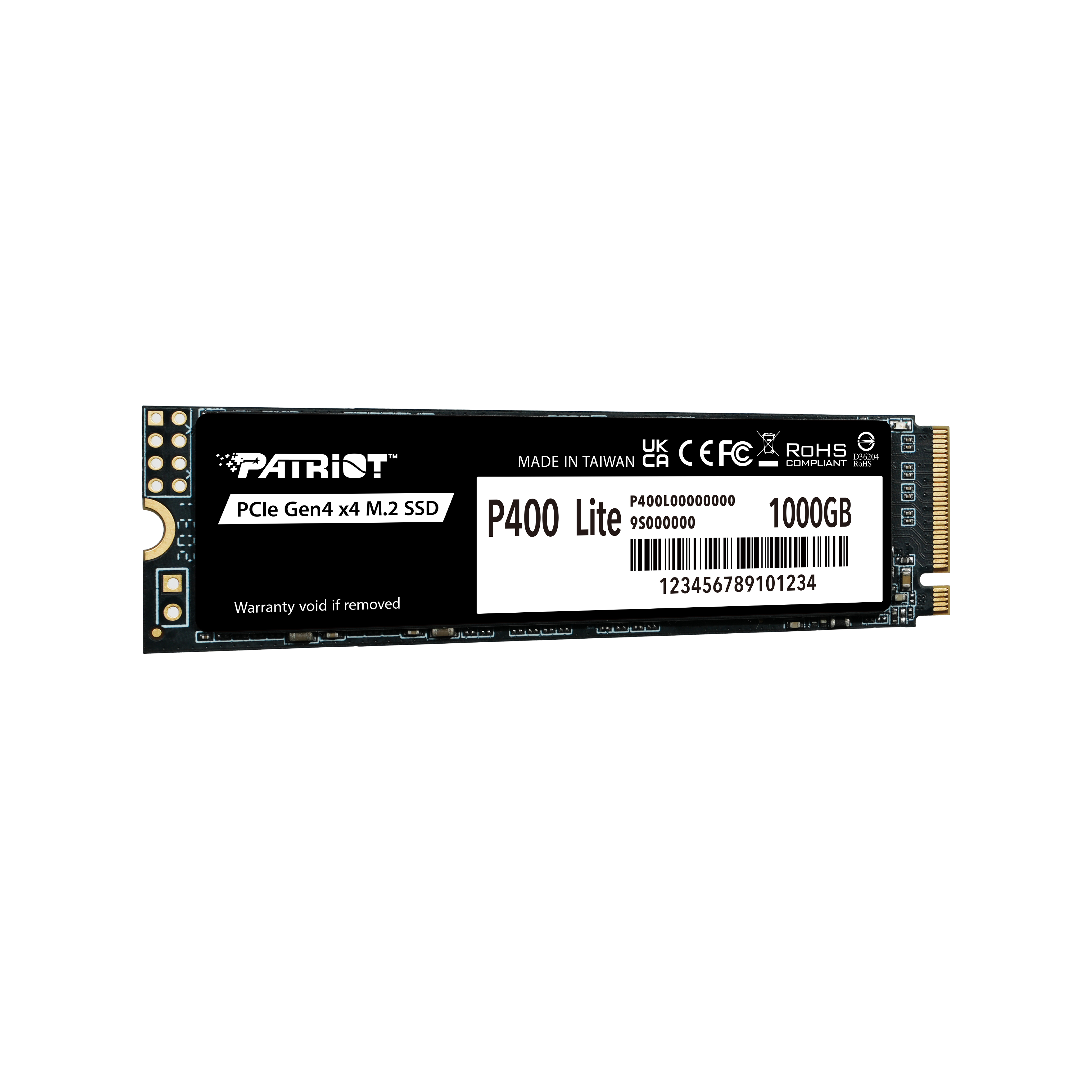 PATRIOT P400 Lite M.2 2280 PCIe NVMe Gen4 SSD