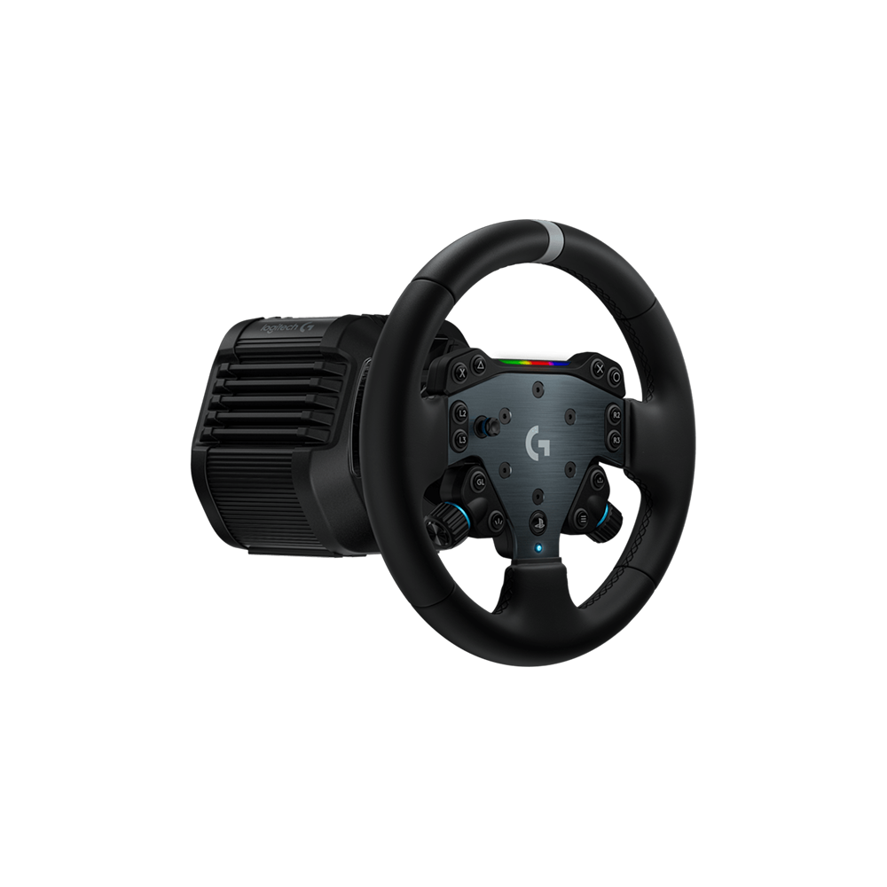 Logitech G RS System 8 Nm Direct Drive Base with Steering Wheel and Table Clamp